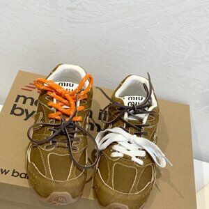 🧁New Balance X Miu Miu 530 Suede Sneakers
